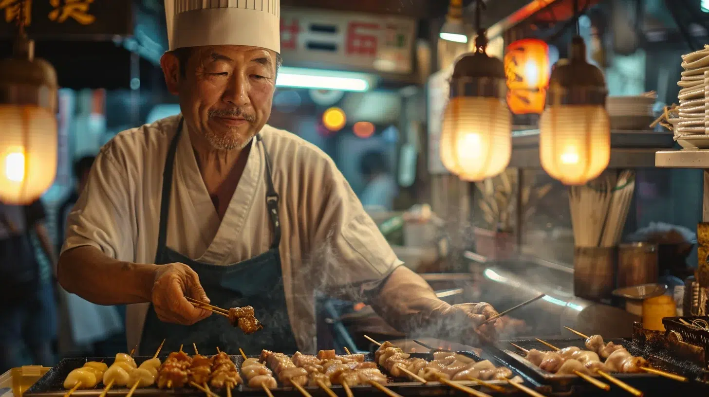 yakitori au poulet